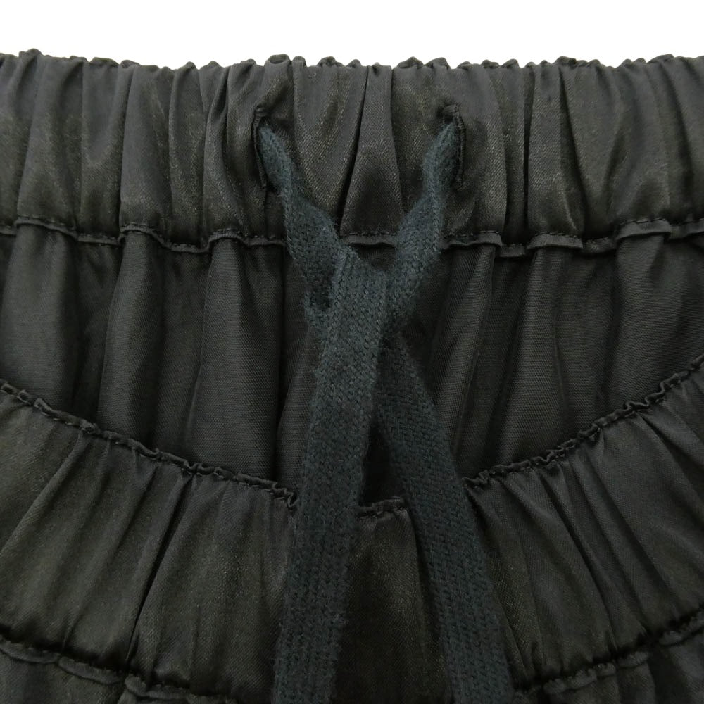 COMME des GARCONS コムデギャルソン 18AW RB-P003 コムコム フリル ワイド パンツ ブラック系 M【中古】
