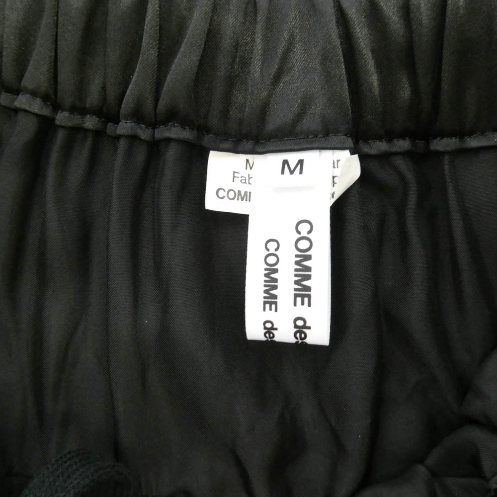 COMME des GARCONS コムデギャルソン 18AW RB-P003 コムコム フリル ワイド パンツ ブラック系 M【中古】