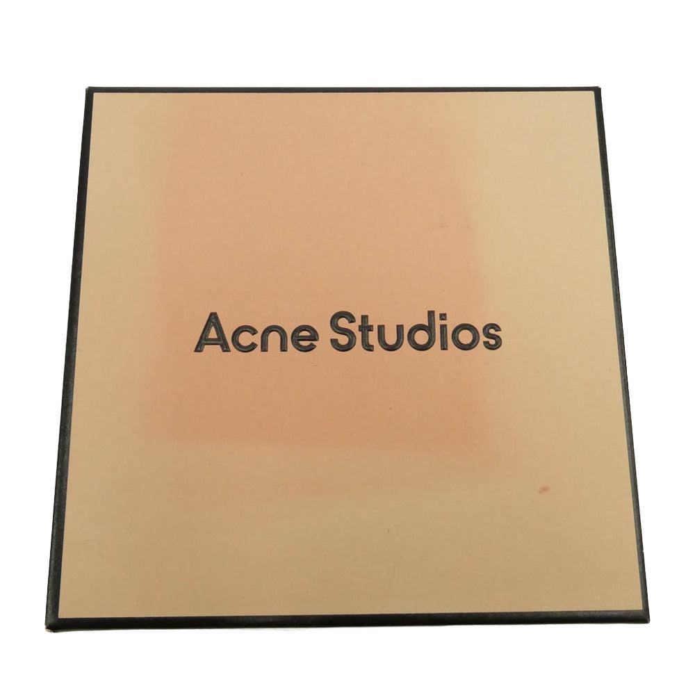 ACNE STUDIOS アクネストゥディオズ フラワー モチーフ パール シェル ハート 南京錠 チェーン ネックレス シルバー系 ホワイト系【中古】