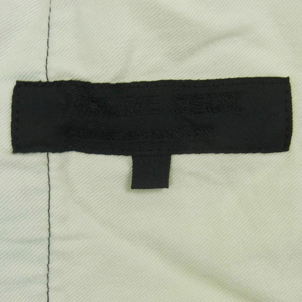COMME des GARCONS HOMME DEUX コムデギャルソンオムドゥ 20SS DE-P063 エステル製品染め テーパード パンツ ダークネイビー系 黒に近いダークネイビー系 S【中古】