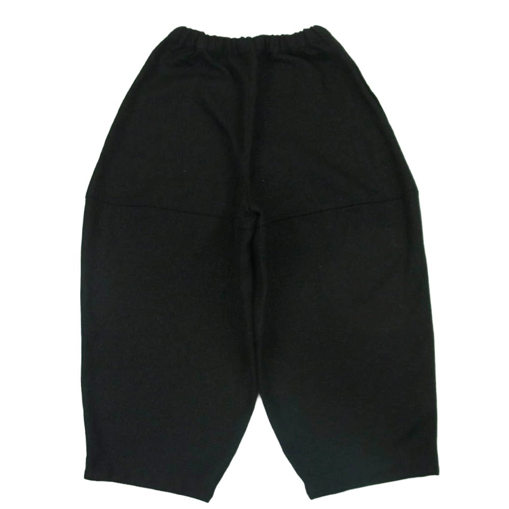 COMME des GARCONS コムデギャルソン 19AW GD-P018 本ライン ラメ ヘリンボーン バルーン ワイド パンツ ブラック系 S【中古】