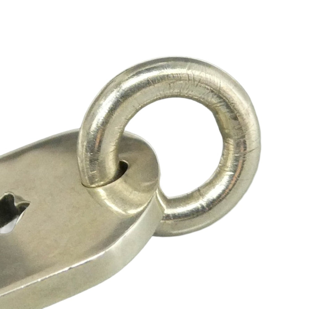 CHROME HEARTS クロムハーツ（原本無） D TAG SML CO CRS カットアウトクロス ドッグタグ スモール ペンダントトップ シルバー系【中古】