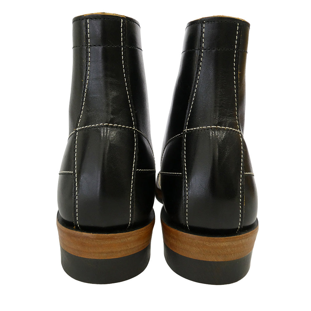 The REAL McCOY'S ザリアルマッコイズ MA24008 TEN MILE WORK BOOTS テンマイル ワーク ブーツ HORSEHIDE BUTTOCK ホースハイドバットック シューズ ブラック系 8.5【美品】【中古】