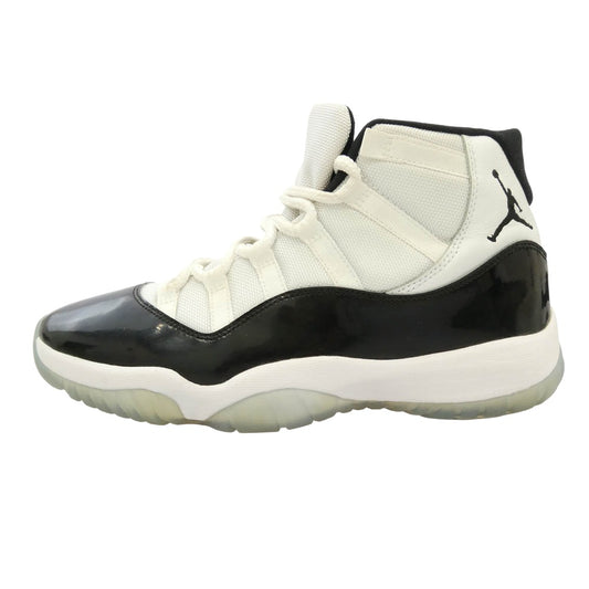 NIKE ナイキ 378037-100 Air Jordan 11 Retro Concord AJ11 エアジョーダン11 レトロ コンコルド ロゴ ハイカット スニーカー ホワイト系 ブラック系 27.5cm【中古】
