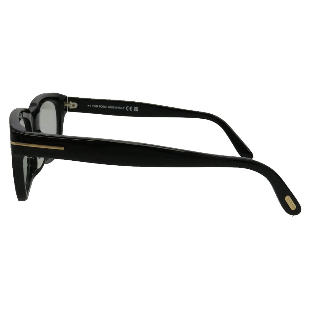 TOM FORD トムフォード TF5178-F アジアンフィット サングラス メガネ 眼鏡 アイウェア ブラック系 51□21-145【中古】