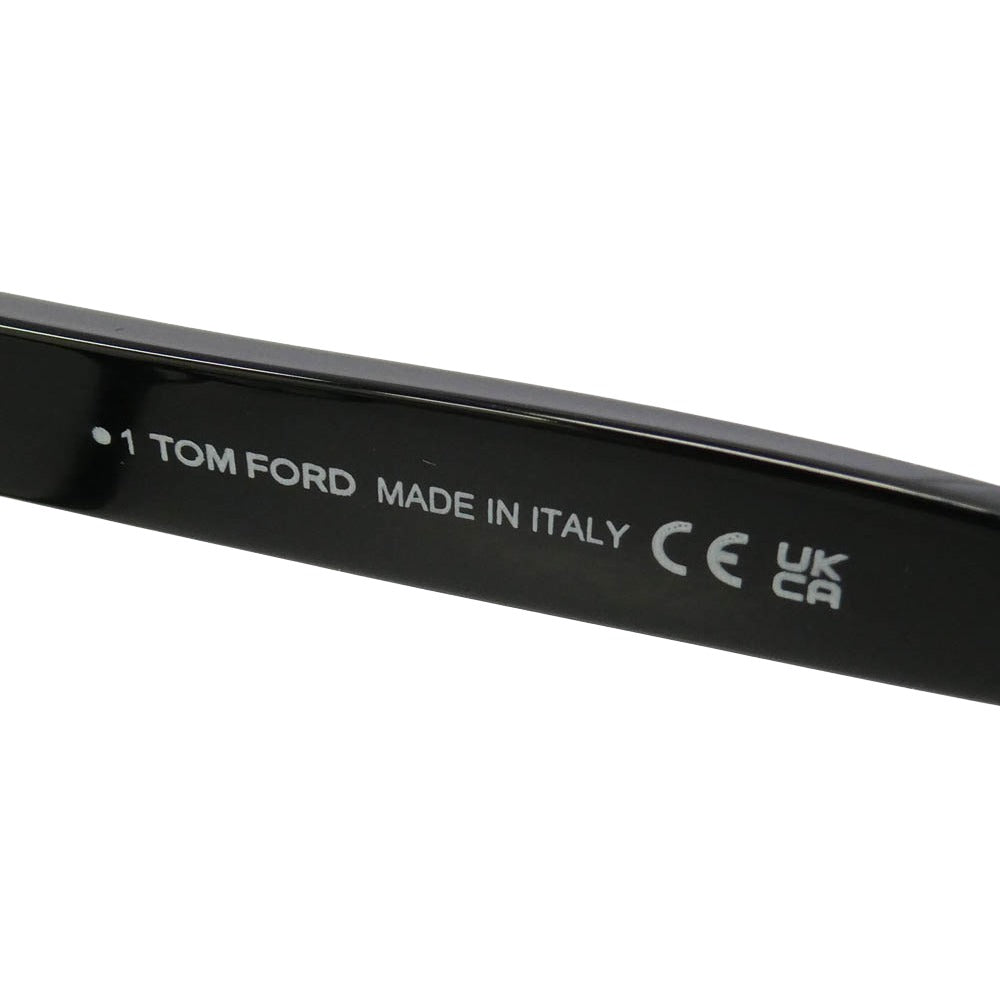 TOM FORD トムフォード TF5178-F アジアンフィット サングラス メガネ 眼鏡 アイウェア ブラック系 51□21-145【中古】