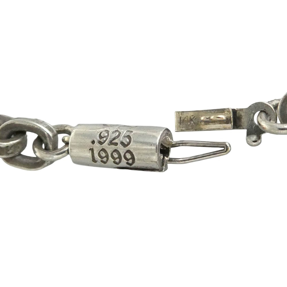 CHROME HEARTS クロムハーツ（原本無） PAPER CHAIN 18inch ペーパーチェーン ネックレス 18インチ シルバー系【中古】