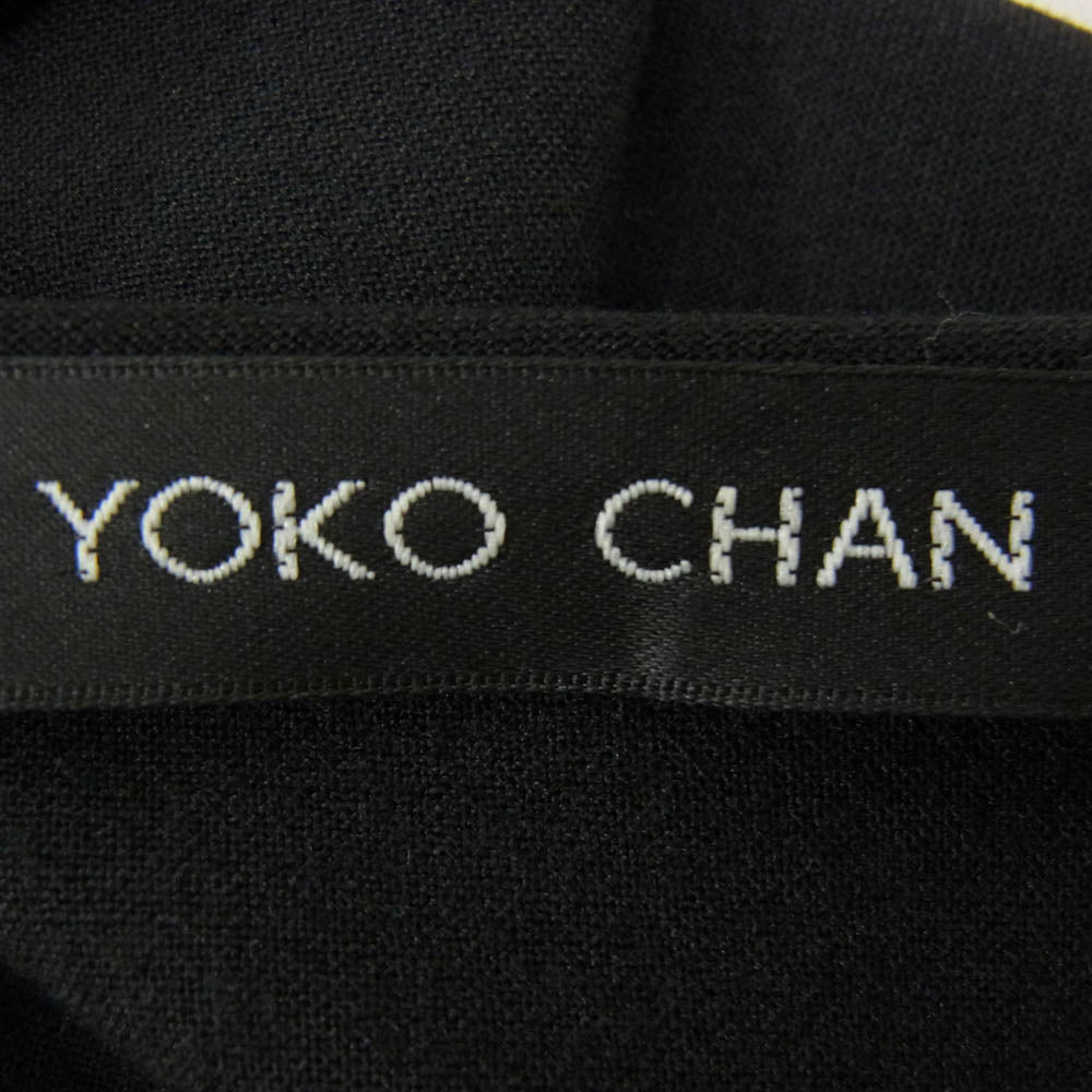 YOKO CHAN ヨーコチャン YCD-120-557 ドルマンスリーブ コクーン ドレス ワンピース ブラック系 F【中古】