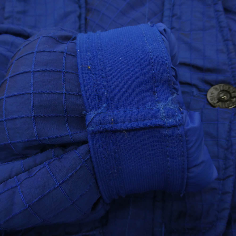 STONE ISLAND ストーンアイランド 791571432 【フェイクバスターズ鑑定済】MACRO RIPSTOP NYLON METAL IN ECONYL REGENERATED NYLON DOWN-TC JACKET ロング ダウンコート ブルー系 S【中古】