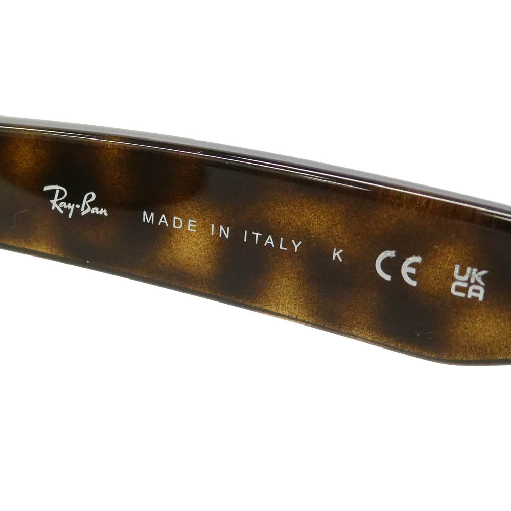 Ray-Ban レイバン RB2132-F NEW WAY FARER ニューウェイファーラー アイウェア 眼鏡 メガネ サングラス ダークブラウン系 55□18 140【中古】