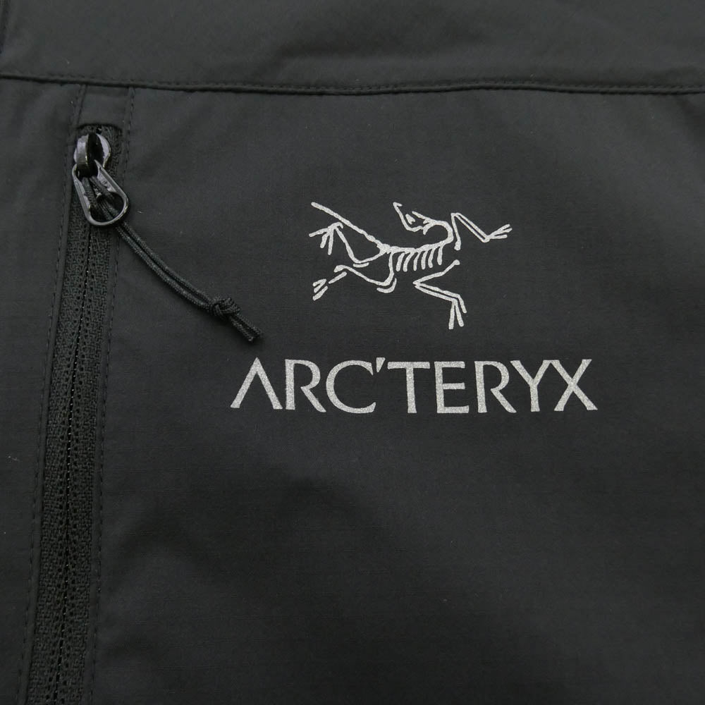 ARC'TERYX アークテリクス X000007411 SQUAMISH HOODY スコーミッシュ フーディナイロン ジップアップ ジャケット ブラック系 L【中古】