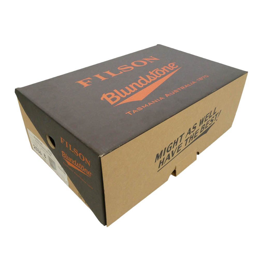 ブランドストーン FILSON フィルソン 2536 x FILSON フィルソン チェルシー サイドゴア ハイカット ブーツ ブラウン系 UK8【極上美品】【中古】