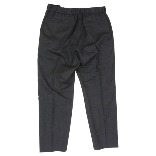 SOPHNET. ソフネット 25AW SPNT-252001 FLANNEL WOOL SHIRRING SLIM-FIT SLACKS CHARCOAL GRAY フランネル ウール スリムフィット スラックス パンツ チャコール系 2【新古品】【未使用】【中古】