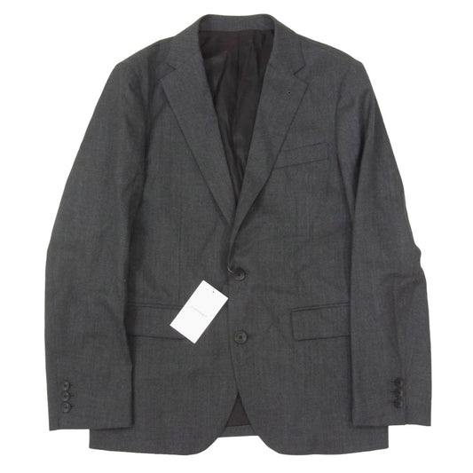 SOPHNET. ソフネット 25AW SPNT-252000 FLANNEL WOOL STANDARD 2BUTTON JACKET CHARCOAL GRAY フランネル ウール スタンダード テーラードジャケット チャコール系 2【新古品】【未使用】【中古】