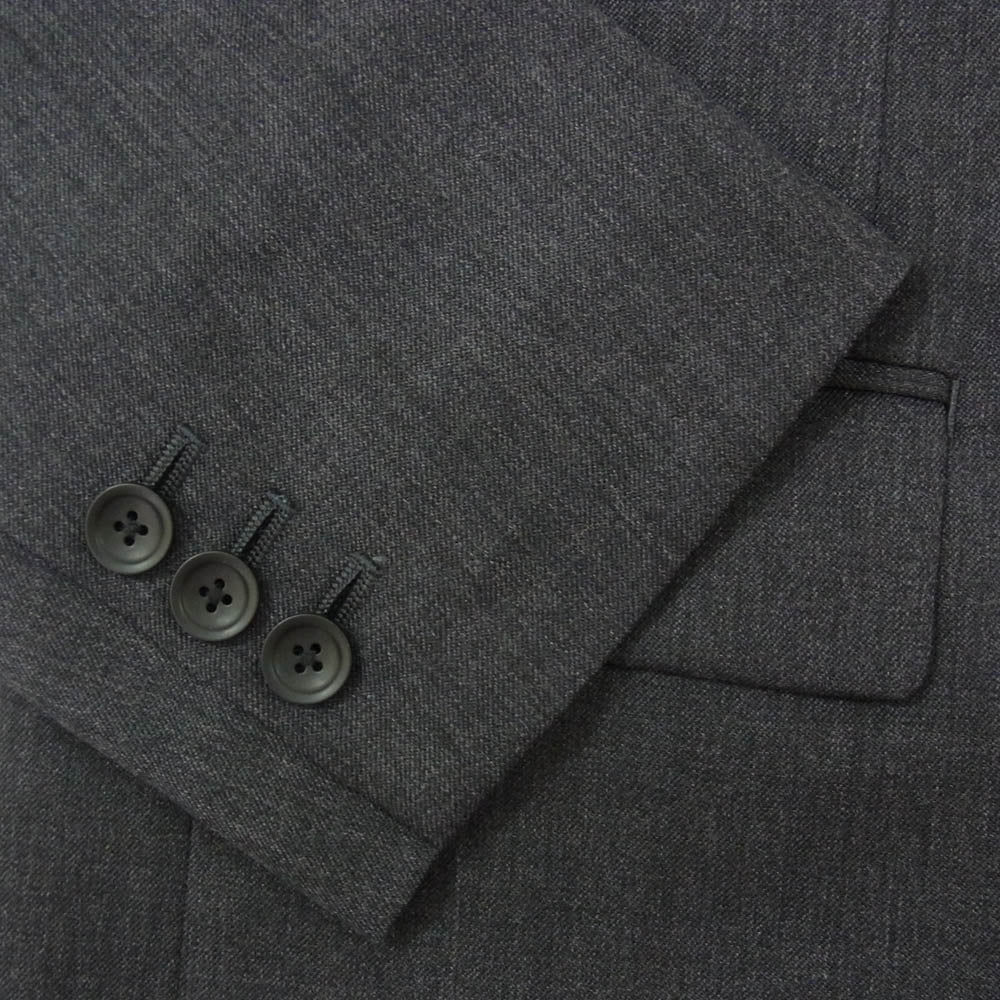SOPHNET. ソフネット 25AW SPNT-252000 FLANNEL WOOL STANDARD 2BUTTON JACKET CHARCOAL GRAY フランネル ウール スタンダード テーラードジャケット チャコール系 2【新古品】【未使用】【中古】