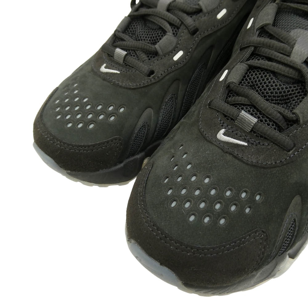 NIKE ナイキ IB6381-002 Air Max DN8 Leather エアマックス レザー スエード スニーカー ブラック系 クリア系 28cm【極上美品】【中古】
