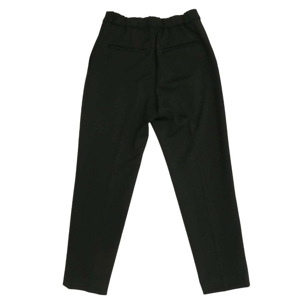 UNITED ARROWS ユナイテッドアローズ SPONGY ノーカラー パール ジャケット 3P セットアップ パンツ スラックス ブラック系 38【中古】