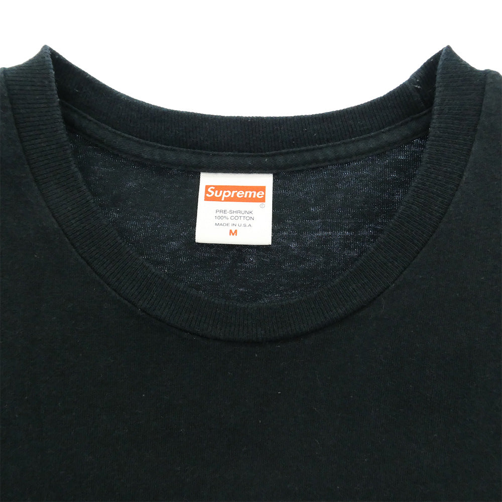 Supreme シュプリーム 18SS Chair Tee チェアー プリント 椅子 Tシャツ 半袖 カットソー ブラック系 M【中古】