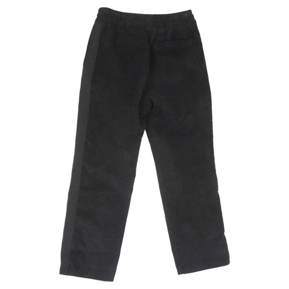 FRED PERRY フレッドペリー F4516 Corduroy Track pants コーデュロイ サイドライン トラック パンツ ブラック系 M【中古】