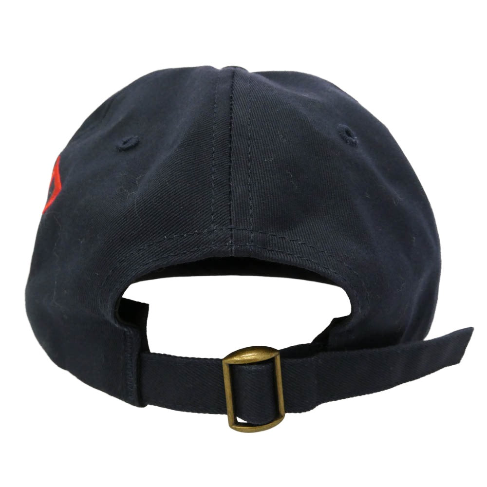 Supreme シュプリーム 18SS Side Arc 6-Panel サイドアーチロゴ 刺繍 キャップ 帽子 ネイビー系【中古】