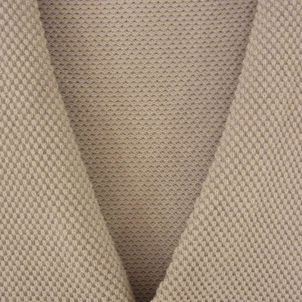 crepuscule クレプスキュール Moss Stitch V/N Cardigan 鹿の子 Vネック カーディガン ブラウン系 2【中古】