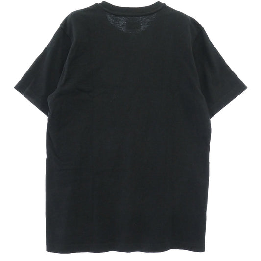 Supreme シュプリーム 17SS Collegiate S/S Top カレッジロゴ プリント Tシャツ 半袖 カットソー ブラック系 S【中古】
