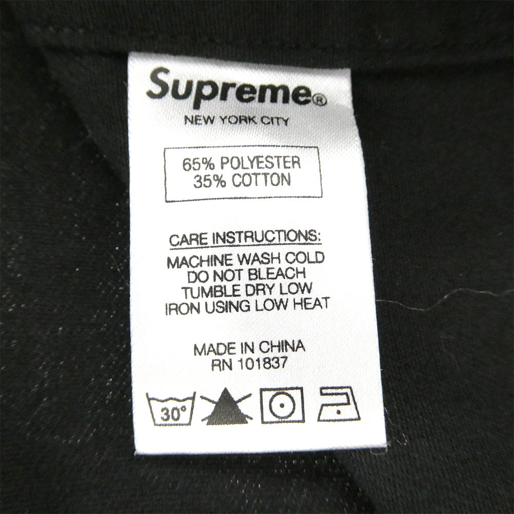 Supreme シュプリーム 18SS zapata work shirt ザパタ グラフィック パッチ 長袖 ワーク シャツ ブラック系 M【中古】