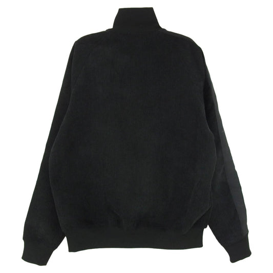 FRED PERRY フレッドペリー F2588 Corduroy Track Jacket コーデュロイ サイドライン トラック ジャケット ブラック系 S【中古】
