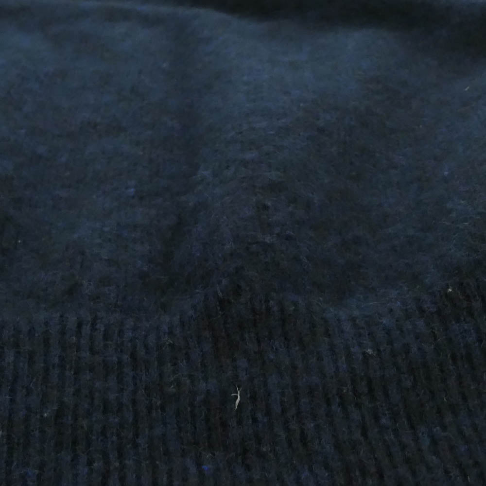 Supreme シュプリーム 17AW Cashmere Sweater カシミア クルーネック セーター ニット ネイビー系 S【中古】