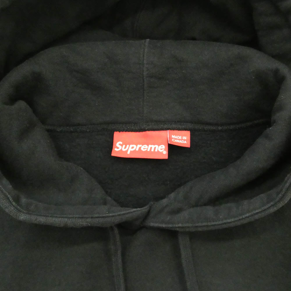 Supreme シュプリーム 18AW Mike Kelley Hooded Sweatshirt マイク ケリー グラフィック プリント プルオーバー スウェット パーカー ブラック系 S【中古】