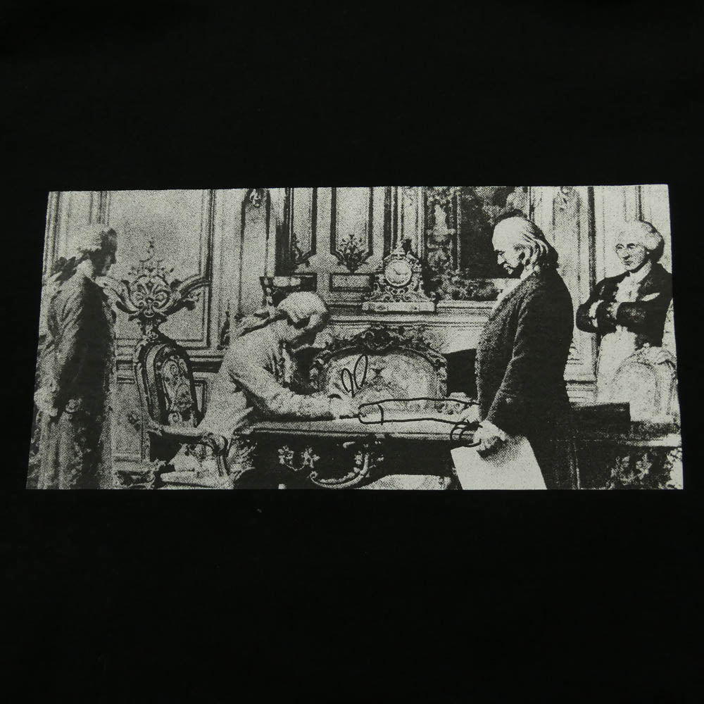 Supreme シュプリーム 18AW Mike Kelley Hooded Sweatshirt マイク ケリー グラフィック プリント プルオーバー スウェット パーカー ブラック系 S【中古】
