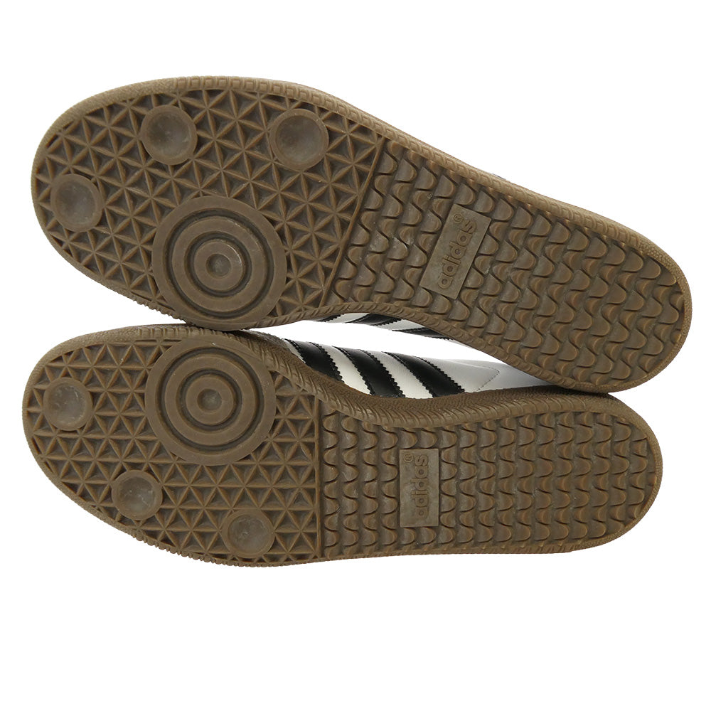 adidas アディダス B75806 Samba OG Cloud White Core Black Clear Granite サンバ OG ローカット スニーカー マルチカラー系 26.5cm【中古】
