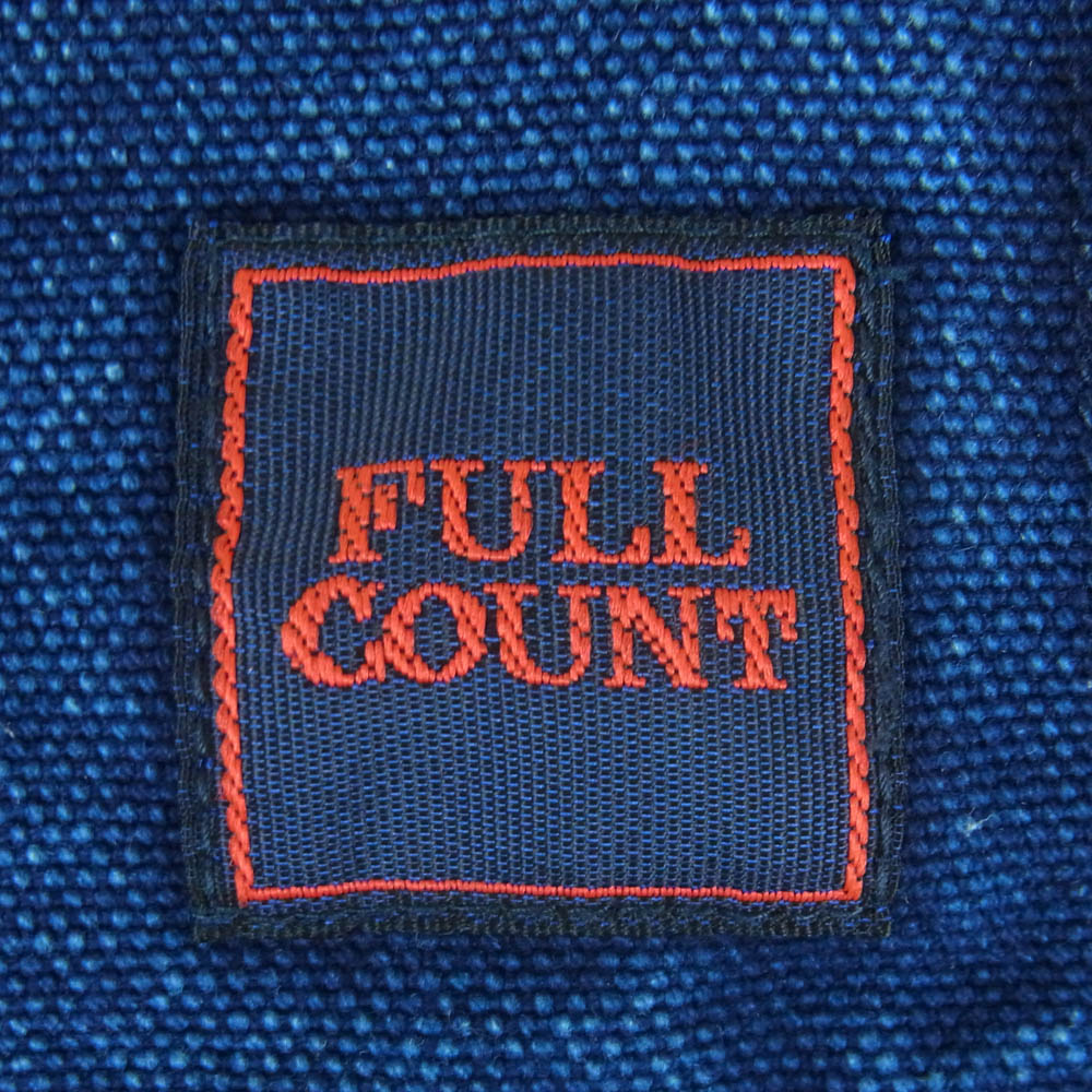 FULLCOUNT フルカウント Lot.2781 FRENCH ARMY MOTOR CYCLE COAT フレンチアーミー デニム モーターサイクルコート インディゴブルー系 38【中古】