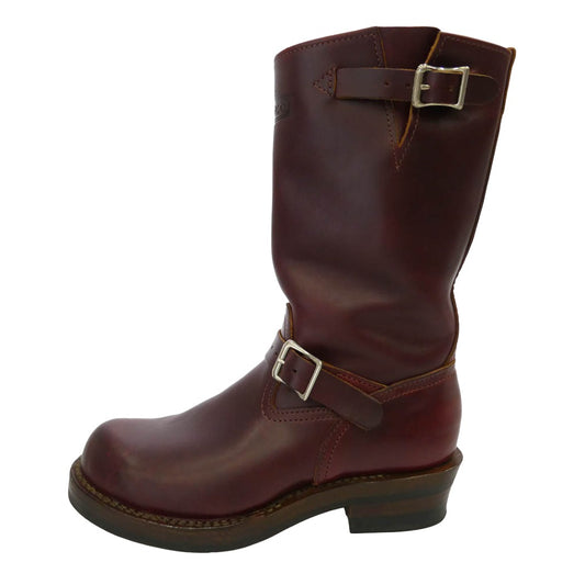 WESCO ウエスコ CUSTOM BOSS カスタムボス ビブラムソール エンジニアブーツ ワインレッド系 9.5【中古】