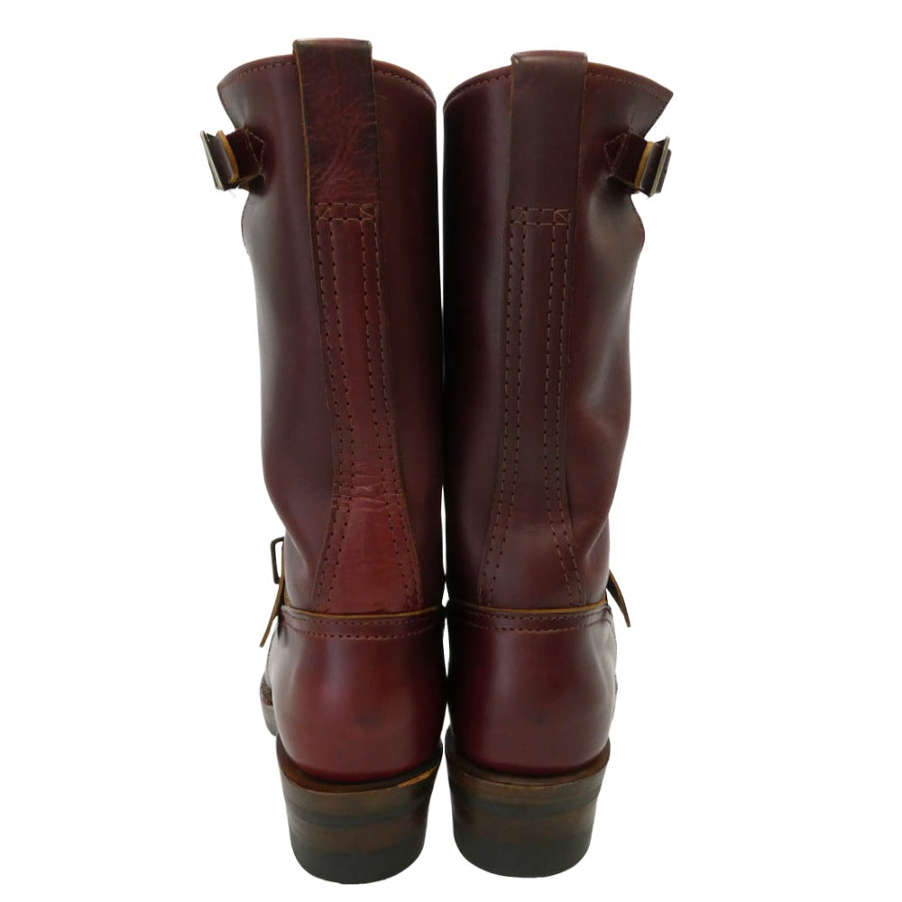 WESCO ウエスコ CUSTOM BOSS カスタムボス ビブラムソール エンジニアブーツ ワインレッド系 9.5【中古】