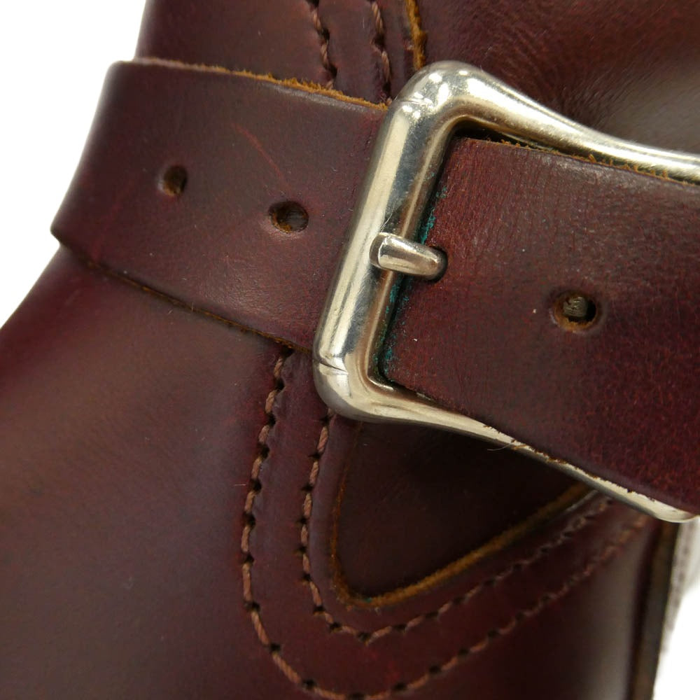 WESCO ウエスコ CUSTOM BOSS カスタムボス ビブラムソール エンジニアブーツ ワインレッド系 9.5【中古】