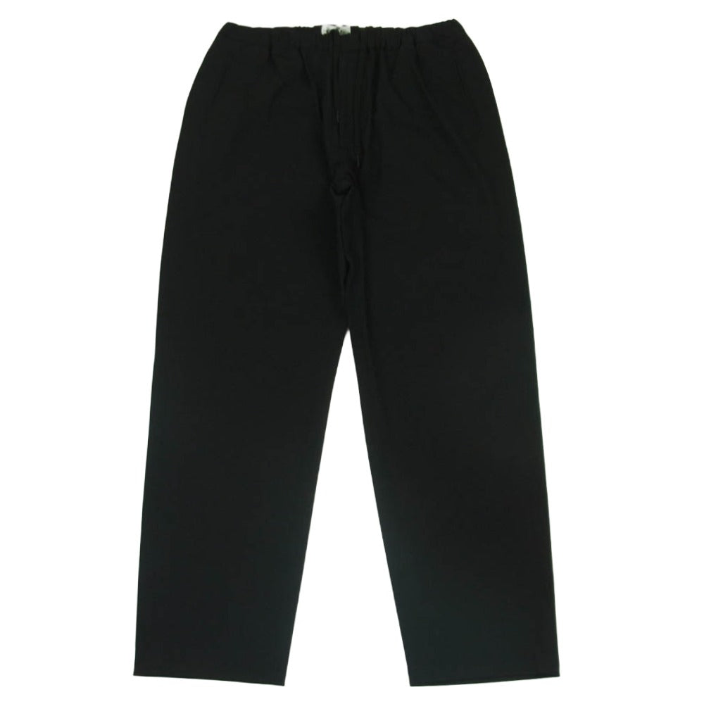 CALEE キャリー 26SS PLANE EASY SLACKS イージー スラックス パンツ 日本製 ブラック系 XL【美品】【中古】