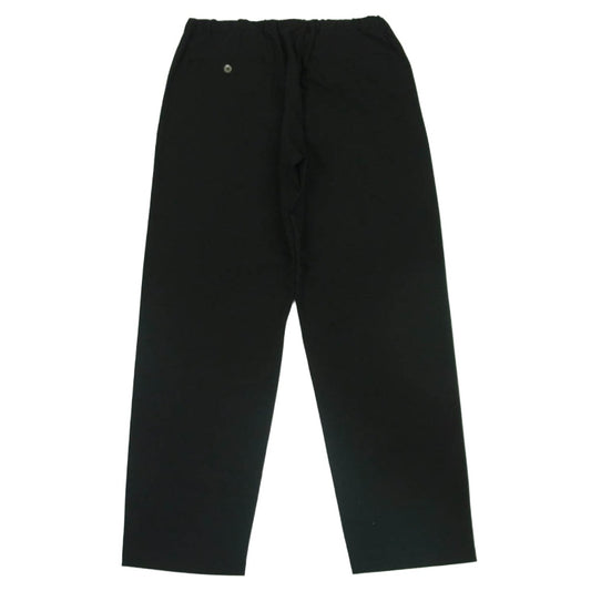 CALEE キャリー 26SS PLANE EASY SLACKS イージー スラックス パンツ 日本製 ブラック系 XL【美品】【中古】