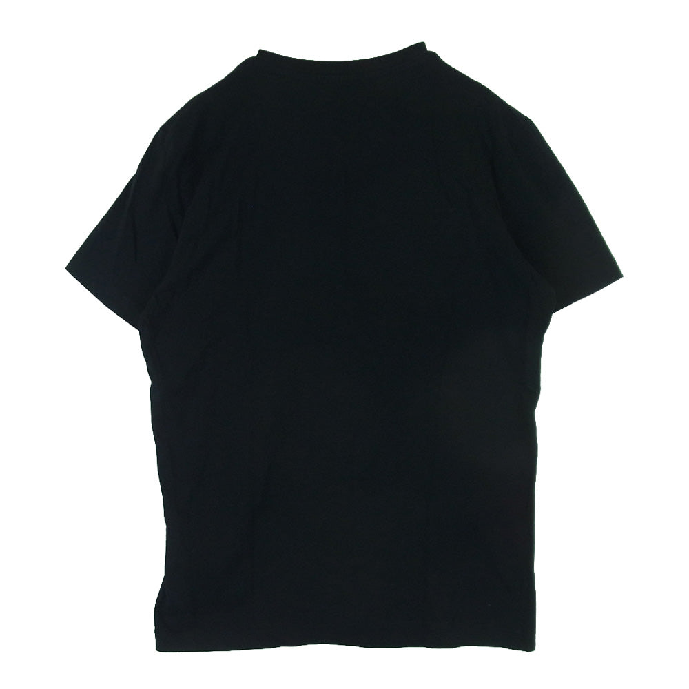 DIESEL ディーゼル T-Boxt-Div 刺繍 ワッペン ロゴ 半袖 Tシャツ コットン バングラデシュ製 ブラック系 M【中古】