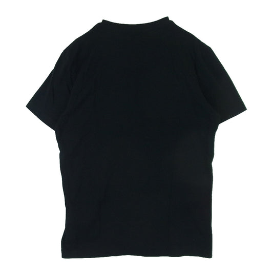 DIESEL ディーゼル T-Boxt-Div 刺繍 ワッペン ロゴ 半袖 Tシャツ コットン バングラデシュ製 ブラック系 M【中古】