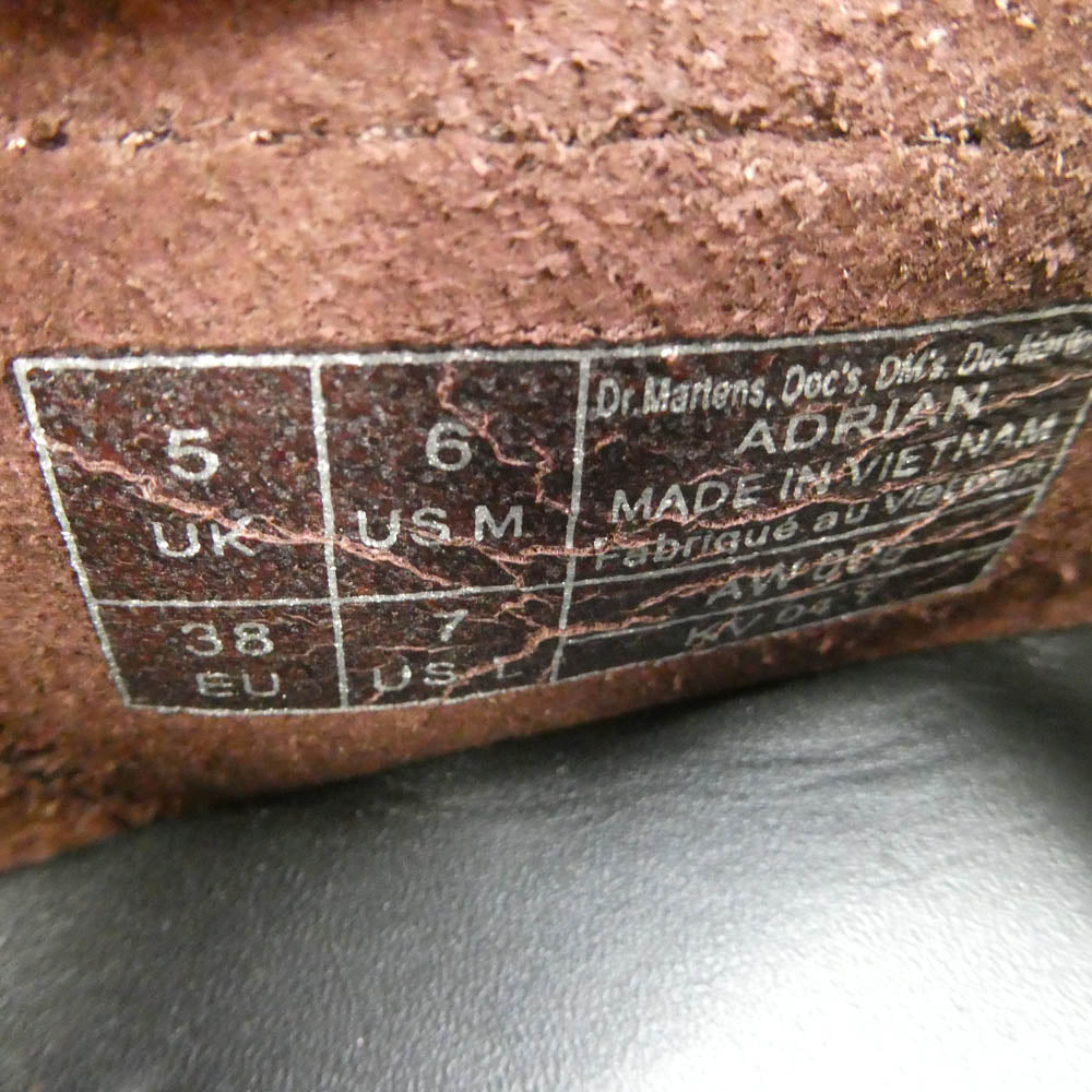 Dr.Martens ドクターマーチン 14573601 ADRIAN エイドリアン タッセル ローファー チェリーレッド ダークブラウン系 UK5【新古品】【未使用】【中古】