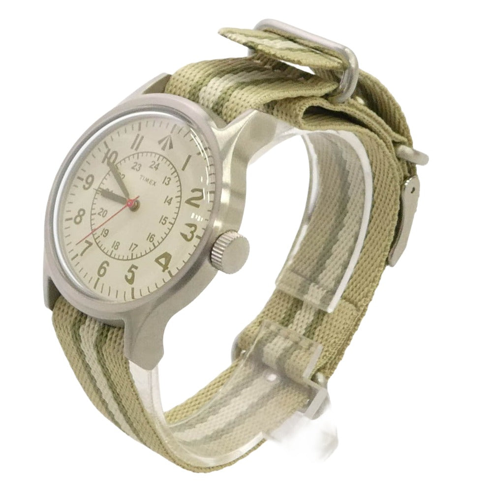Nigel Cabourn ナイジェルケーボン TIMEX タイメックス x TIMEX タイメックス DESERT WATCH デザートウォッチ 時計 カーキ系【美品】【中古】
