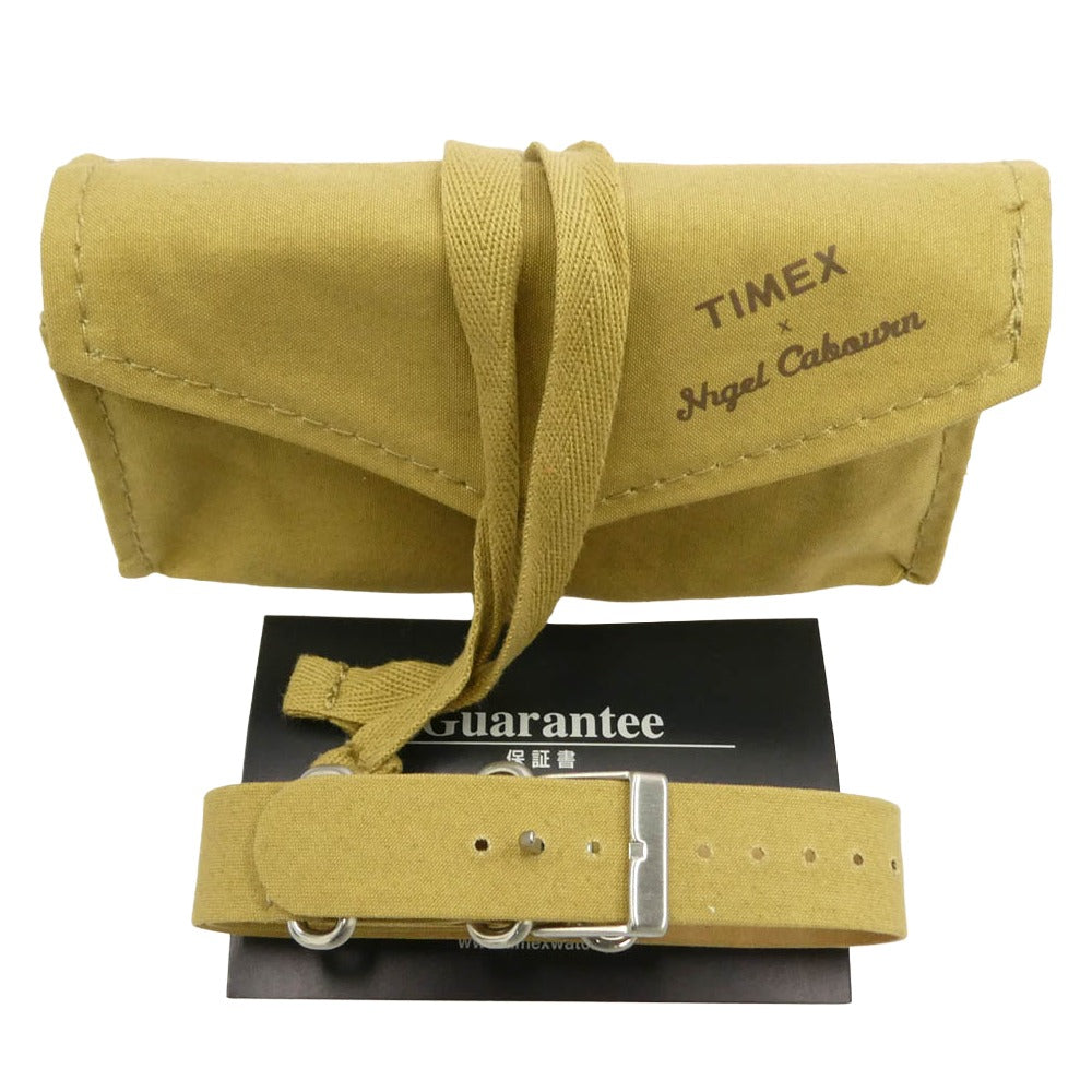Nigel Cabourn ナイジェルケーボン TIMEX タイメックス x TIMEX タイメックス DESERT WATCH デザートウォッチ 時計 カーキ系【美品】【中古】