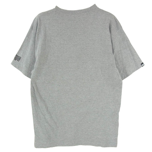 BOUNTY HUNTER バウンティーハンター ベートーベン ロゴ プリント クルーネック 丸首 半袖 Tシャツ カットソー グレー系 XL【中古】