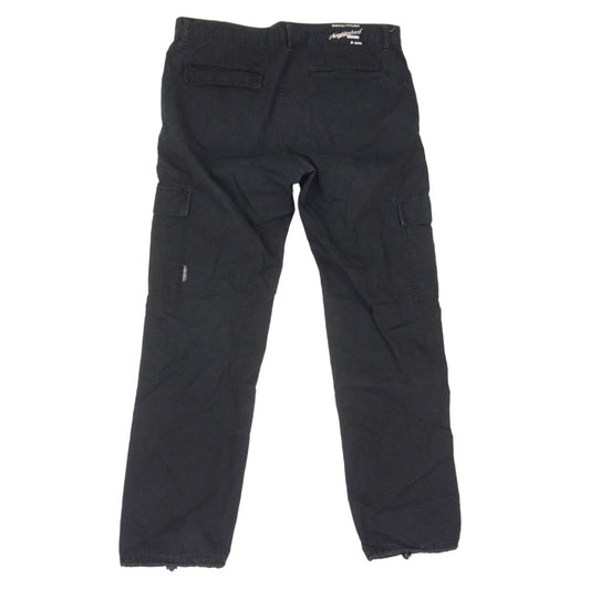 NEIGHBORHOOD ネイバーフッド DCNH-PT-05 03年製 コットン 無地 日本製 カーゴ パンツ ブラック系 XL【中古】