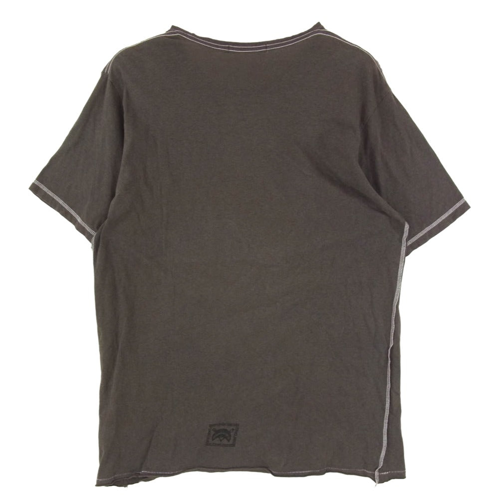 UNDERCOVER アンダーカバー 03SS SCAB期 スキャブ期 アーカイブ ダメージ 半袖 Ｔシャツ カットソー グレー系 L【中古】