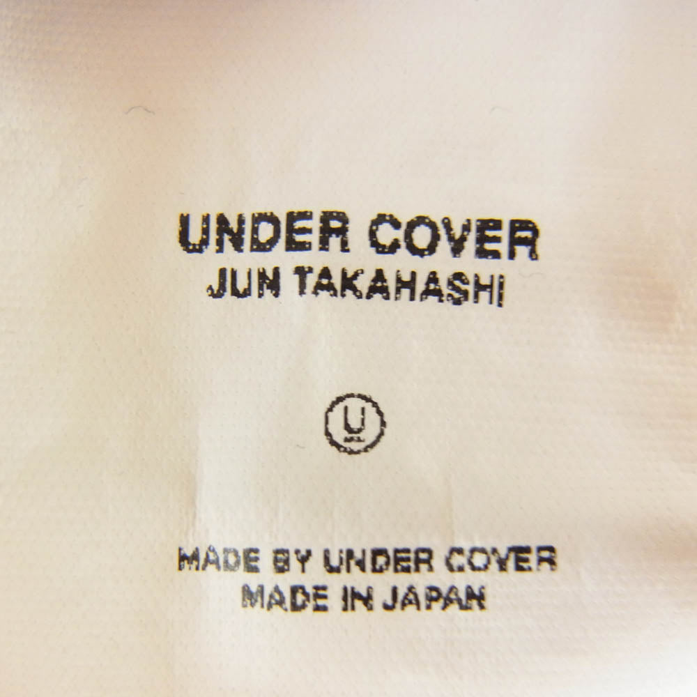 UNDERCOVER アンダーカバー 03AW paper doll artscabut期 スカル ドクロ アーカイブ 半袖 Tシャツ カットソー ブラック系 L【中古】