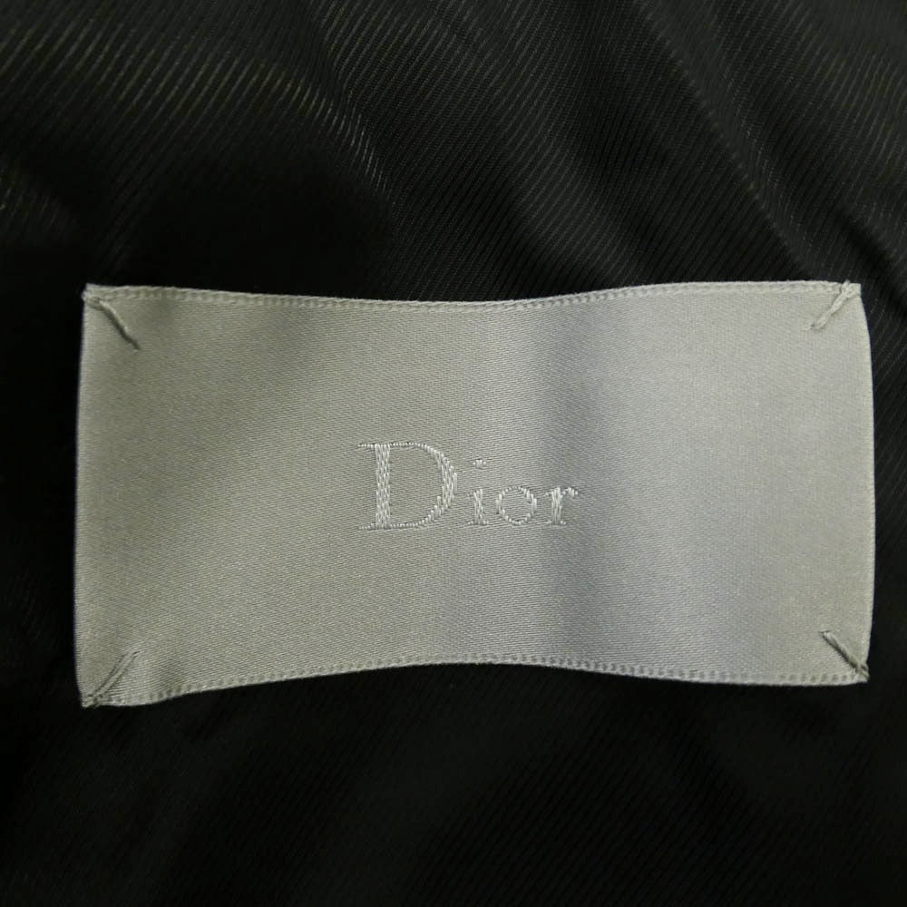 Dior ディオール 18SS 733C454M3962 Roses Patches Jacket ローズパッチ 中綿入り MA-1 ブルゾン ボンバージャケット スタジアム ジャケット スタジャン ブラック系 46【中古】