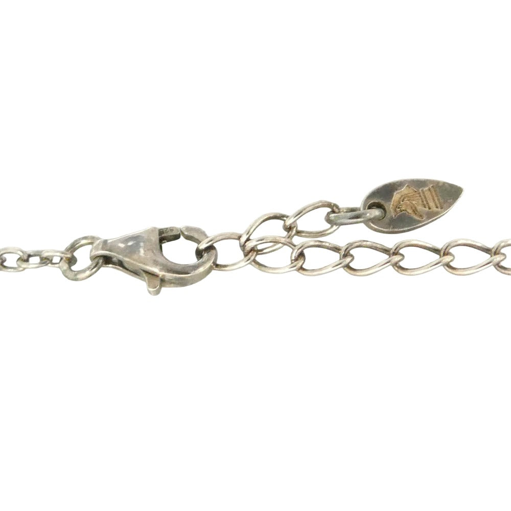 PUERTA DEL SOL プエルタデルソル チェスナイト クロス チャーム ペンダント ネックレス シルバー系【中古】