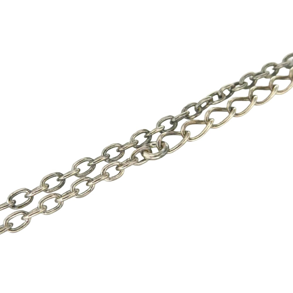 PUERTA DEL SOL プエルタデルソル チェスナイト クロス チャーム ペンダント ネックレス シルバー系【中古】